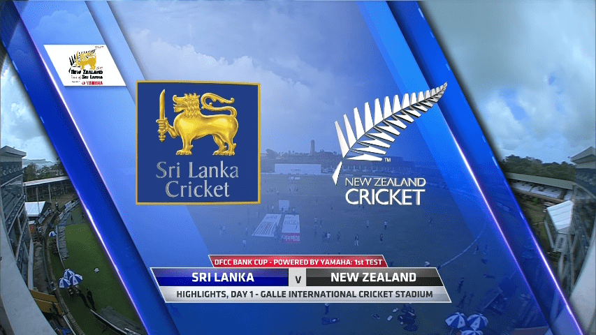 Video Highlights Of The 1st Sri Lanka V New Zealand Test Match Played ...