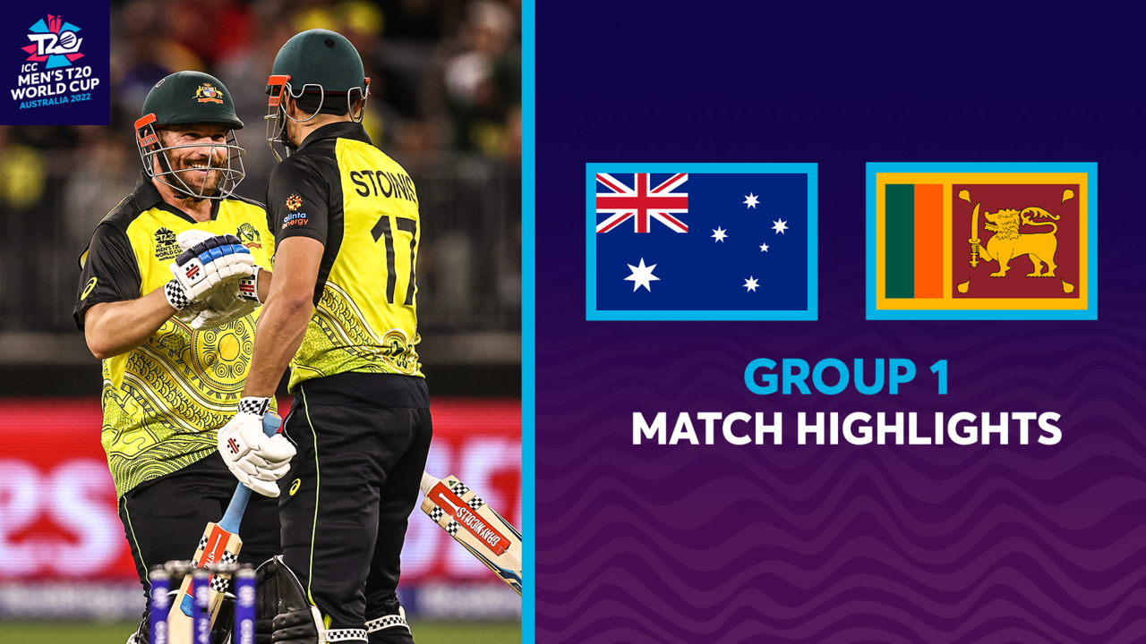 Sri Lanka Vs Australia T20 World Cup 2022 Highlights