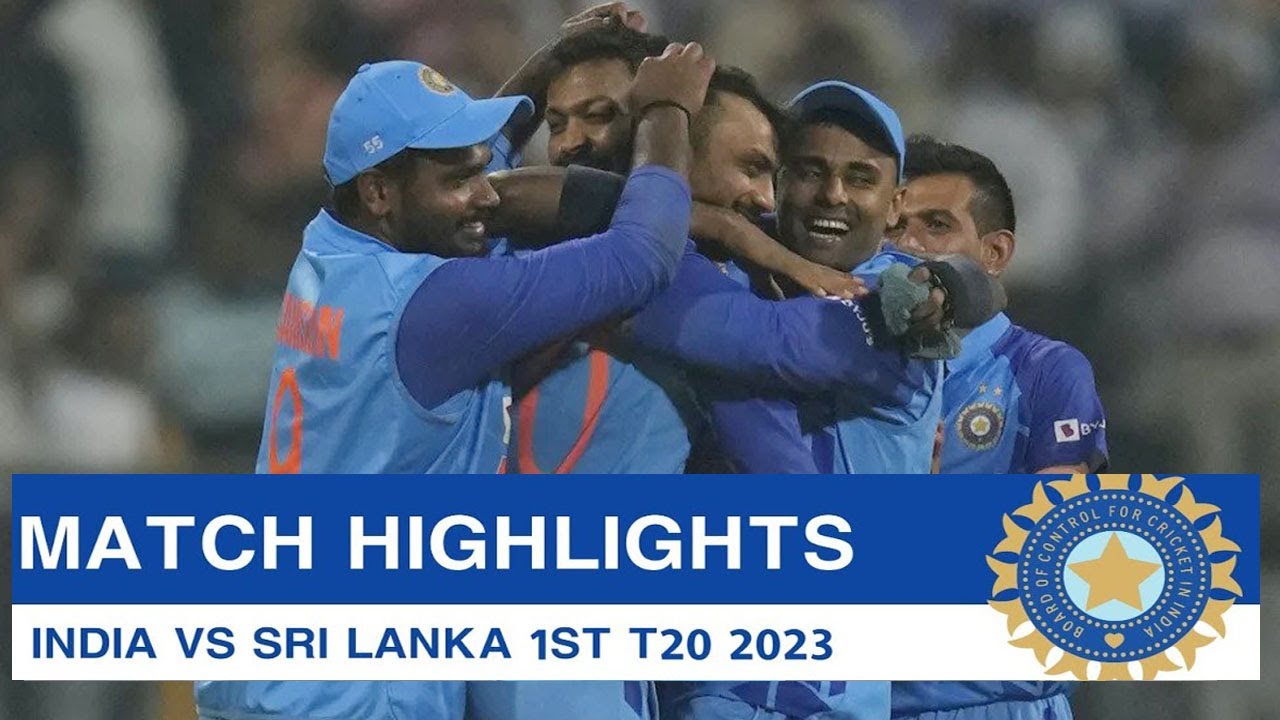 1st T20, India Vs Sri Lanka, 2023 Highlights