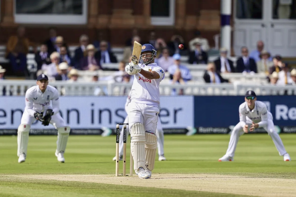 Sri Lanka shows fight before losing Karunaratne as England heads for series-clinching win at Lord’s